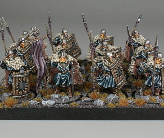 Stark Karstark Spearmen – A Song of Ice and Fire miniatures Stark Karstark Spearmen – A Song of Ice and Fire miniatures