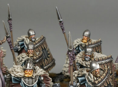 Karstark Spearmen – A Song of Ice and Fire miniatures