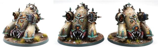 Death Guard Mechanical Reinforcements miniatures – Warhammer 40,000 painting project
