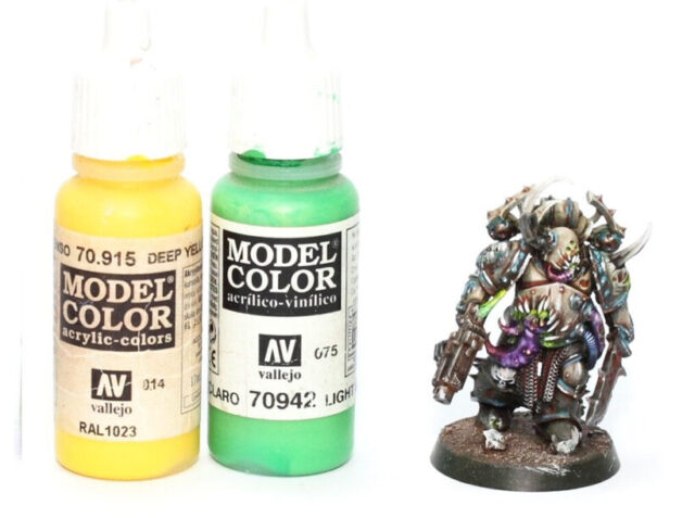 Tuto peinture d'un Plague Marine Death Guard aux couleurs des Apostles of Contagion – Warhammer 40K