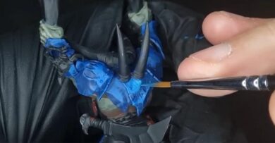 How to Paint an Orruk’s Blue Armor – Warhammer Age of Sigmar miniature painting tutorial