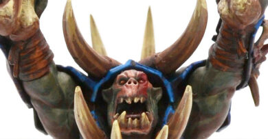 Ironjawz Warchanter miniature – Warhammer Age of Sigmar painting project