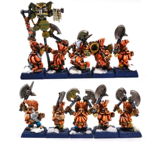 Master of Grudges 3 Dwarf Slayer army – Warhammer: The Old World miniature painting project
