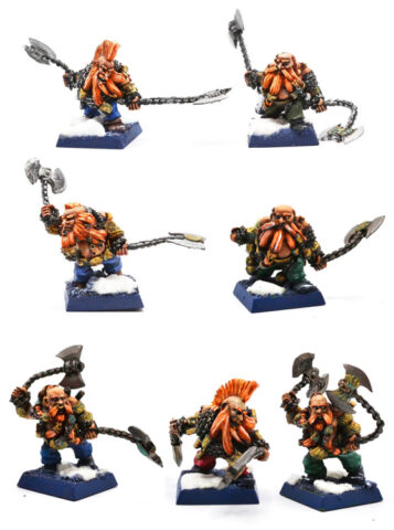 Master of Grudges 3 Dwarf Slayer army – Warhammer: The Old World miniature painting project