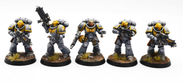 Imperial Harbingers Boarding Strike Space Marines – Warhammer 40,000 miniature project