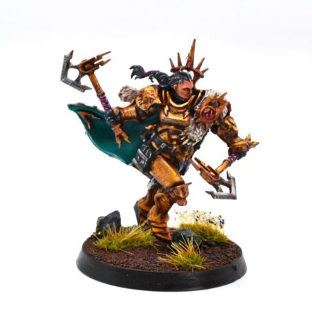 Stormcast Eternals Vanguard Auxiliary Chamber army project featuring painted Age of Sigmar miniatures
