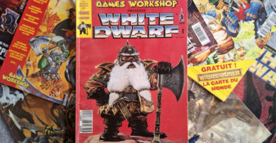 White Dwarf Retro issue 1 – classic Warhammer magazine cover