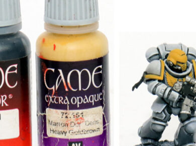 How to Paint an Imperial Harbingers miniature space marines