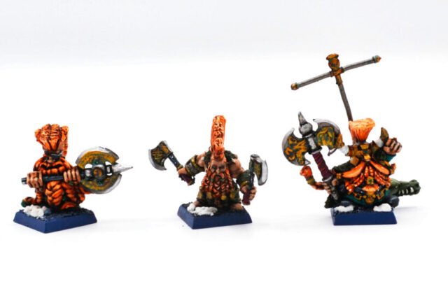 Master of Grudges 4 Slayer Dwarf army for Warhammer: The Old World