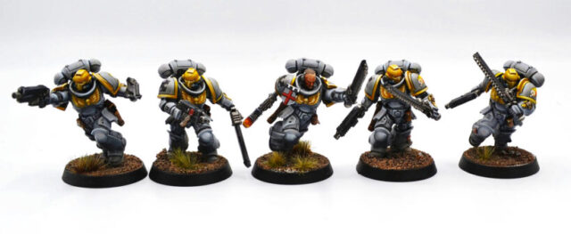 Space Marines Imperial Harbingers Squad Reinforcement miniatures – Warhammer 40,000