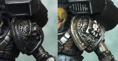 How to paint silver metallics on Warhammer miniatures – painting tutorial