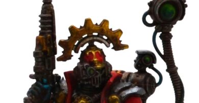 Warhammer 40,000 Adeptus Mechanicus Skitarii Marshal miniature