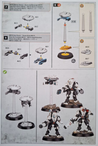 Warhammer 40,000 T’au XV25 vs XV26 Stealth Battlesuit review