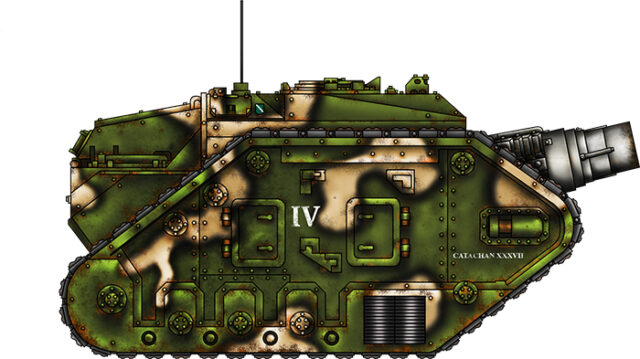 Warhammer 40,000 Astra Militarum XXXVIIe Catachan regiment