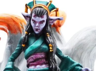 Conquest Yoroni Kitsune miniature project