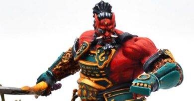 Conquest Yoroni Oni Ayakashi miniature project