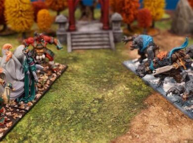 Conquest Yoroni vs Nords 1000 points battle report