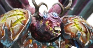 Warhammer 40,000 Death Guard Apostles of Contagion Winged Daemon Prince miniature