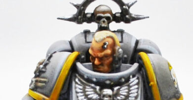 Warhammer 40,000 Space Marines Imperial Harbingers Lieutenant Amulius miniature