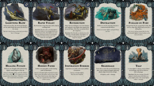 warhammer-underworlds-farstriders-shadespire-ploys Warhammer Underworlds Season 1 Farstriders warband