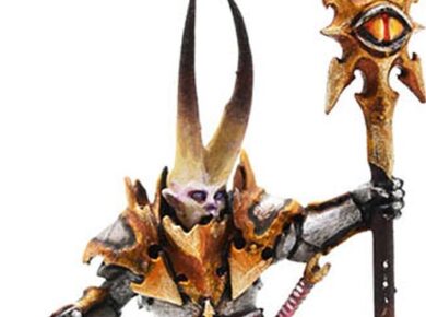 Age of Sigmar Slaves to Darkness Chaos Sorcerer miniature