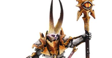 Age of Sigmar Slaves to Darkness Chaos Sorcerer miniature