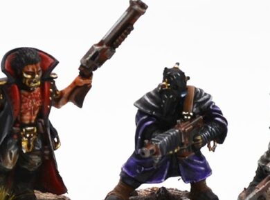 Chaos Space Marines Cultists miniature project