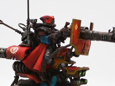 Warhammer 40,000 Adeptus Mechanicus Ironstrider Ballistarius miniature