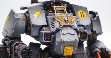 Warhammer 40,000 Space Marines Imperial Harbingers Redemptor Dreadnought miniature