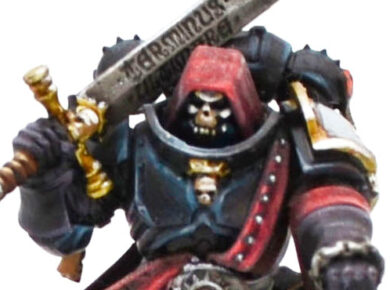 Warhammer 40,000 Space Marines Imperial Harbingers Judiciar miniature