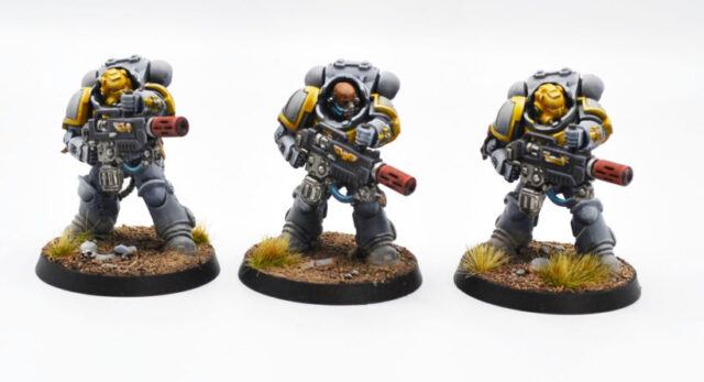 warhammer-40k-space-marines-indomitus-imperial-harbingers-eradicators Warhammer 40K Space Marines Project – Indomitus miniatures painted as Imperial Harbingers
