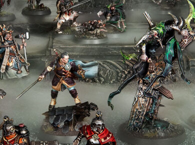 Age of Sigmar and Warhammer Underworlds AdeptiCon 2026 reveals, showcasing new miniatures and upcoming tabletop wargaming releases.