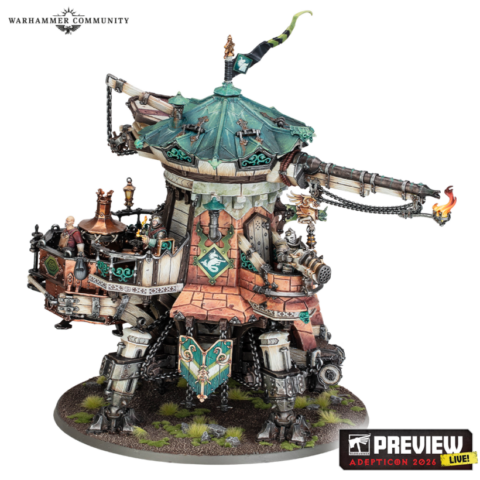Age of Sigmar and Warhammer Underworlds AdeptiCon 2026 reveals, showcasing new miniatures and upcoming tabletop wargaming releases.