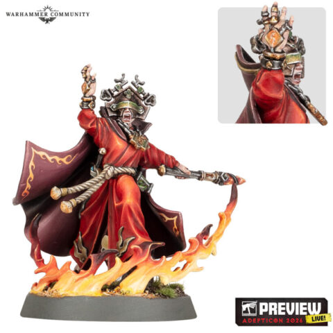Age of Sigmar and Warhammer Underworlds AdeptiCon 2026 reveals, showcasing new miniatures and upcoming tabletop wargaming releases.