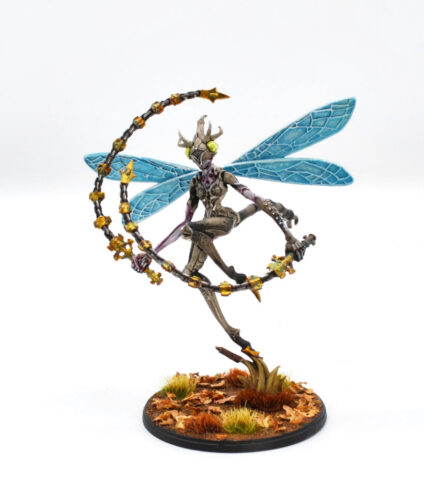 conquest-first-blood-weaver-courts-scaile-dancer-1 Conquest First Blood Weaver Courts Scaile Dancer miniature, showcasing an agile fantasy warrior for a tabletop wargaming army.