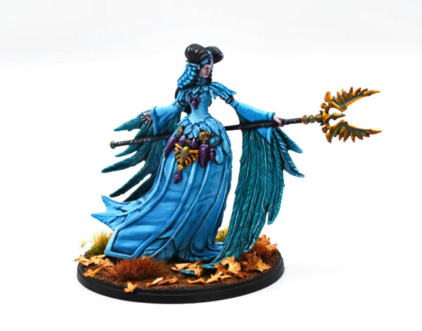 conquest-first-blood-weaver-courts-seanchas-sidhe-1 Conquest First Blood Weaver Courts Seanchas Sidhe miniature from a fantasy tabletop wargaming army.
