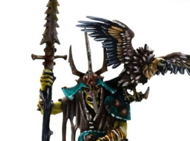 Kruleboyz Gutrippa Boss Haggok Orruk from Warhammer Age of Sigmar, showcasing a detailed Orruk miniature for a fantasy tabletop wargaming army.
