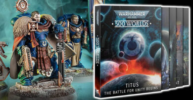 Warhammer 40,000 500 Worlds Titus Campaign review, showcasing the campaign setting, miniatures, and tabletop wargaming experience.