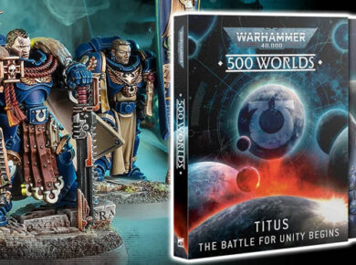 Warhammer 40,000 500 Worlds Titus Campaign review, showcasing the campaign setting, miniatures, and tabletop wargaming experience.
