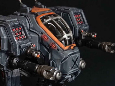 StarCraft tabletop miniature game Terran army by Ludoredguard, featuring painted Terran miniatures for sci-fi tabletop wargaming.