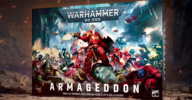 Warhammer 40,000 11th Edition Armageddon unboxing review revealing miniatures, game components, and new tabletop wargaming content.