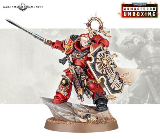 armageddon-unboxing-review-warhammer-40k-11th-edition-space-marines-captain Warhammer 40,000 11th Edition Armageddon unboxing review revealing miniatures, game components, and new tabletop wargaming content.