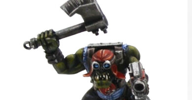 Evil Sunz Orks project beginning for Warhammer 40,000, featuring Ork miniatures and the start of a new tabletop army.