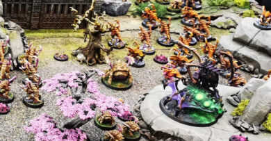 StarCraft tabletop miniature game testing continues with Protoss miniatures, strategic battles, and gameplay testing for a sci-fi wargame.