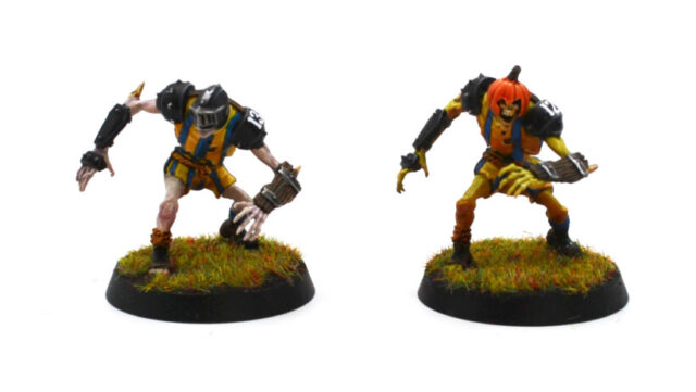 Necromantic Horrors Ghouls from Blood Bowl V3