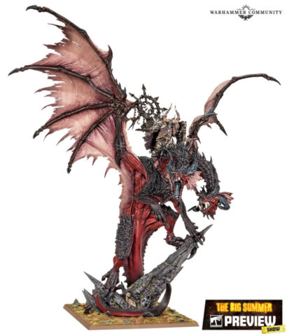 chaos-dragon-the-old-world-big-summer-preview-2026-2 Warhammer The Old World Chaos Champion on Dragon miniature revealed during the Big Summer Preview 2026