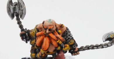 Master of Grudges article featuring a Slayer Dwarves army in Warhammer: The Old World