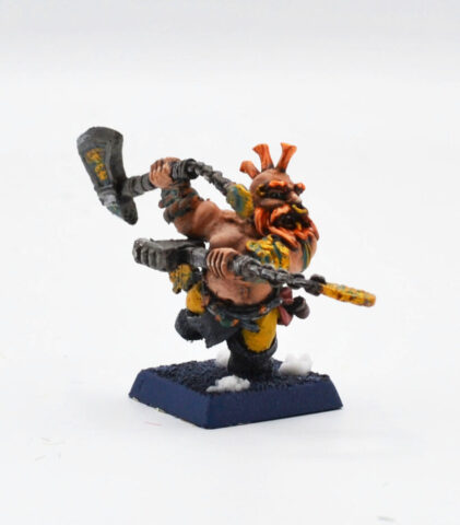 Master of Grudges article featuring Slayer Dwarf Snorri in Warhammer: The Old World
