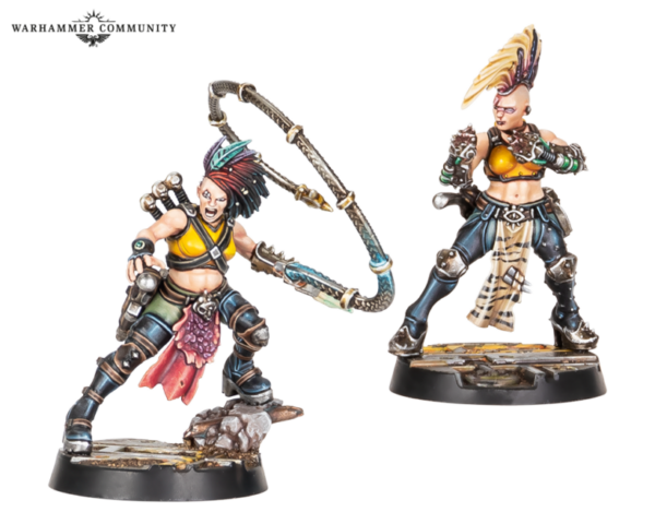 Necromunda Escher miniatures from the Big Summer Preview 2026