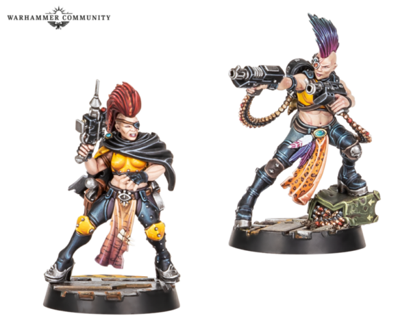 Necromunda Escher miniatures from the Big Summer Preview 2026